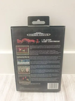 Videojuego Splatterhouse 2 Sega Mega Drive