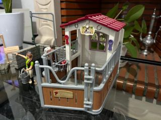 Schleich Zona de Banho + Box Cavalos