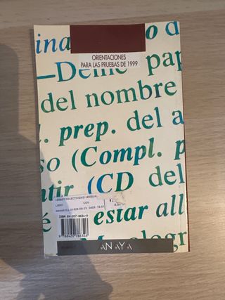 Lengua y Comentario de Texto