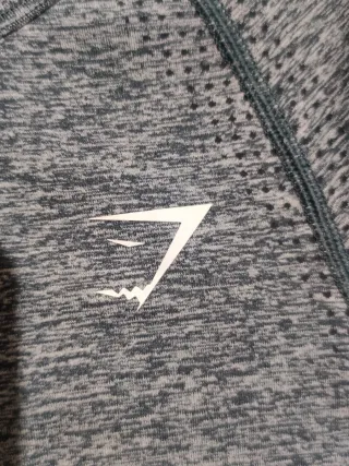 Maglia manica lunga Gymshark grigia M