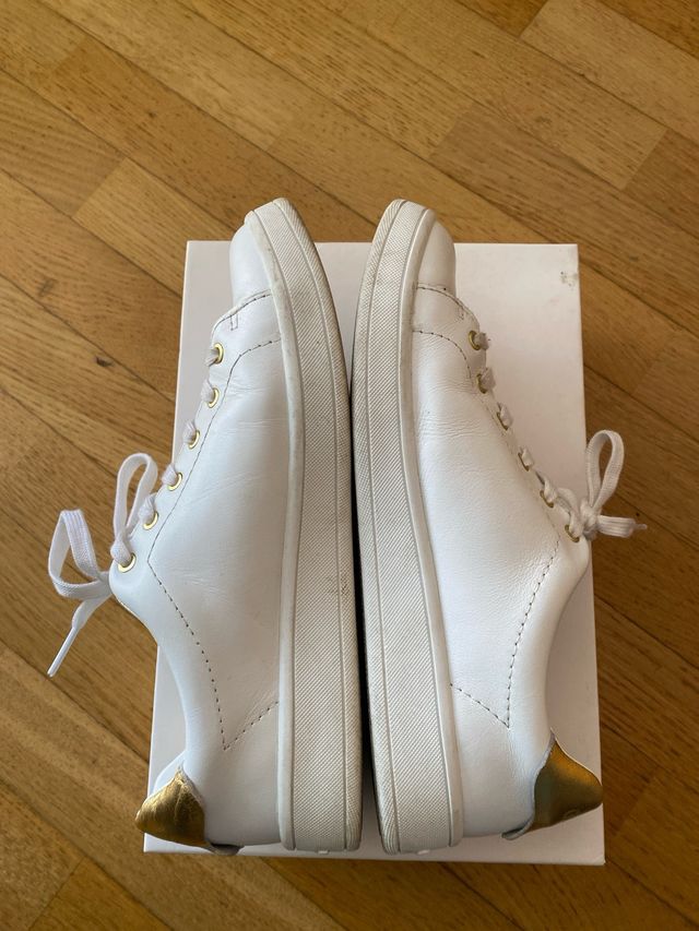 Scarpe Calvin Klein Bianche e Oro