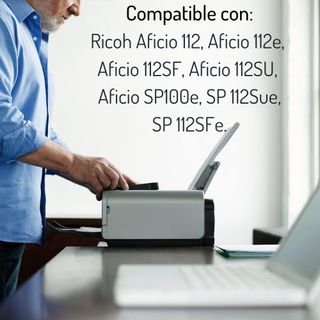 ✨ - Bramacartuchos Cartucho Compatible 407166 , Co
