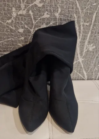 Stivali alti neri da donna