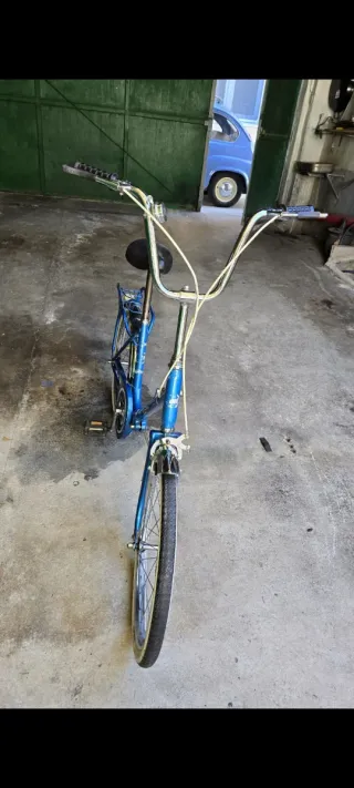 Bici BH Antigua plegable azul