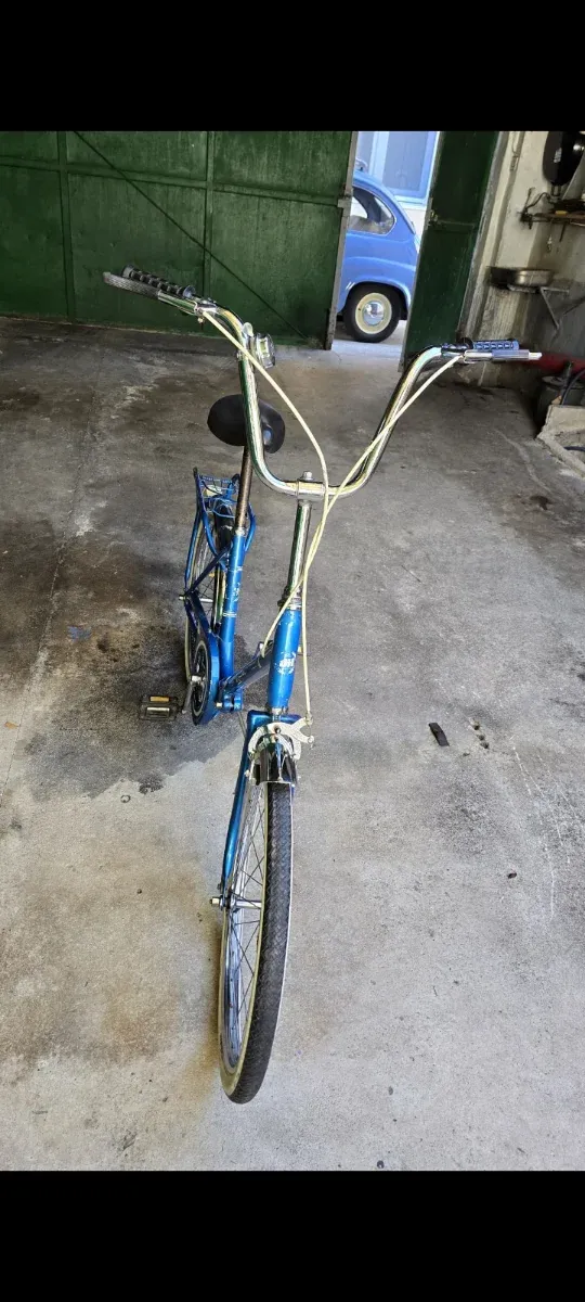 Bici BH Antigua plegable azul 