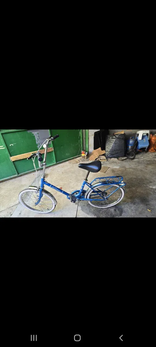 Bici BH Antigua plegable azul 