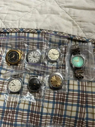 Lote 7 relojes para Nando