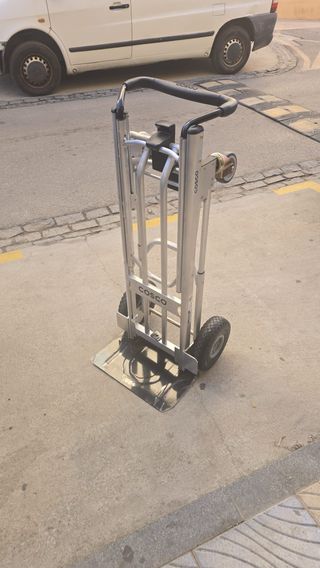 Carretilla plegable aluminio 3 en 1