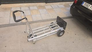 Carretilla plegable aluminio 3 en 1