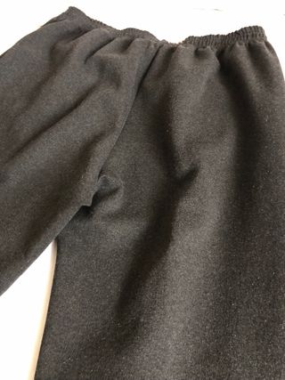 Pantaloni donna lana grigi