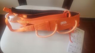 Petzl Hirundos Arnés Escalada Naranja, talla M