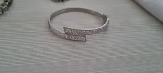 Bracciale Stainless Steel con strass