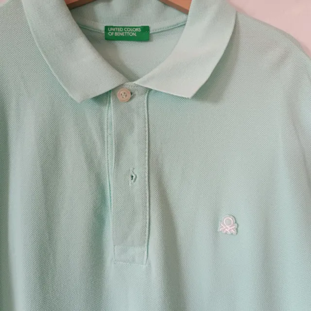 Polo niño Benetton verde