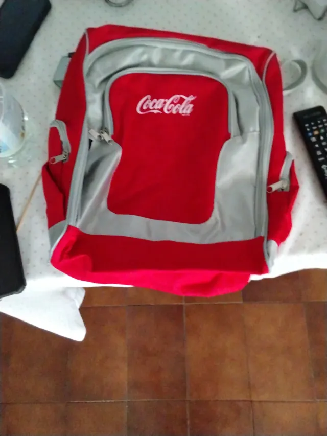 Mochila coca cola para frescos