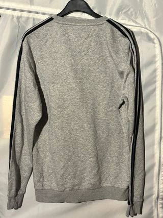 Felpa Adidas uomo grigia