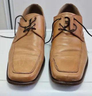 Zapatos Vizcaino Hombre Marrones