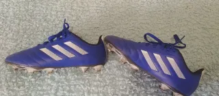 Botas de fútbol Adidas niño azul