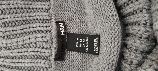 Jersey largo cuello alto H&M T. M