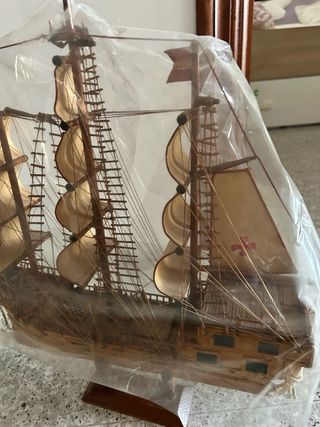 Maqueta Barco Antiguo Madera