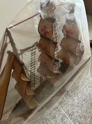 Maqueta Barco Antiguo Madera