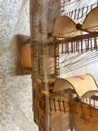 Maqueta Barco Antiguo Madera