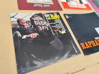 Lote 6 Vinilos: Raphael, Marifé de Triana, etc.