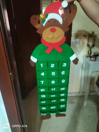 Calendario Adviento Reno Navideño