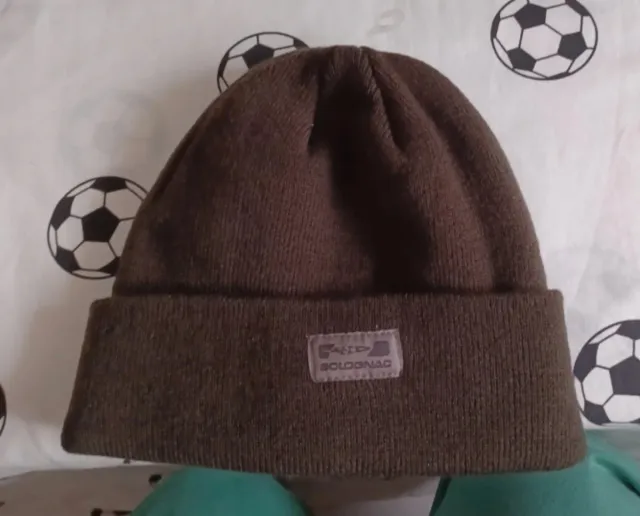 Gorro lana niño BOGGIA marrón sin usar