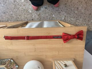 Pajarita Roja Elegante
