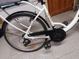 Bicicleta City Classic 26 Blanca