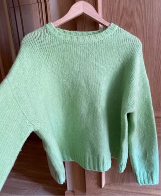 Jersey Bershka verde 