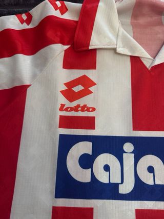 Camiseta Lotto Real Sporting Gijón Talla M 