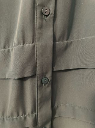 Vestido Zara Azul Petróleo Talla L