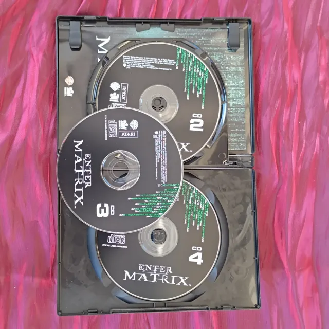 Enter the Matrix PC CD-ROM 4 CD