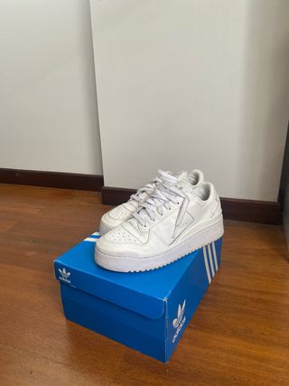 Zapatillas Adidas Forum Bold Blancas