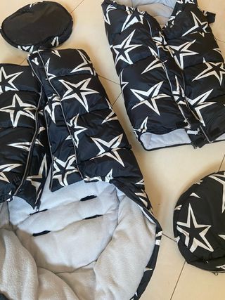 Funda invierno Bugaboo estrellas + manoplas