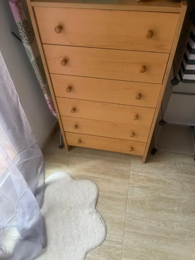 Cómoda Sinfonier Madera Clara