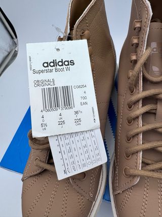 Adidas Superstar Boot W Botas Cuero, 36 2/3