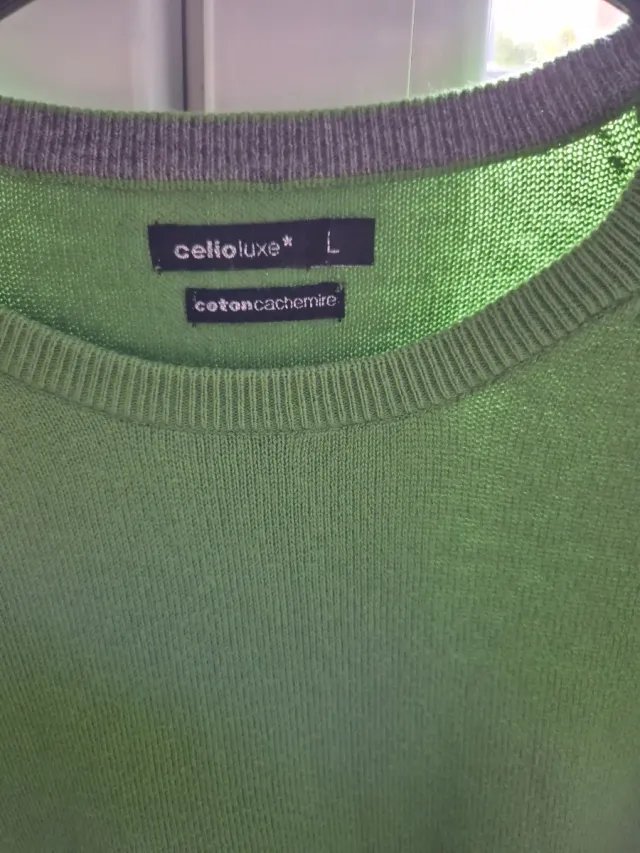 Maglione verde celio taglia L