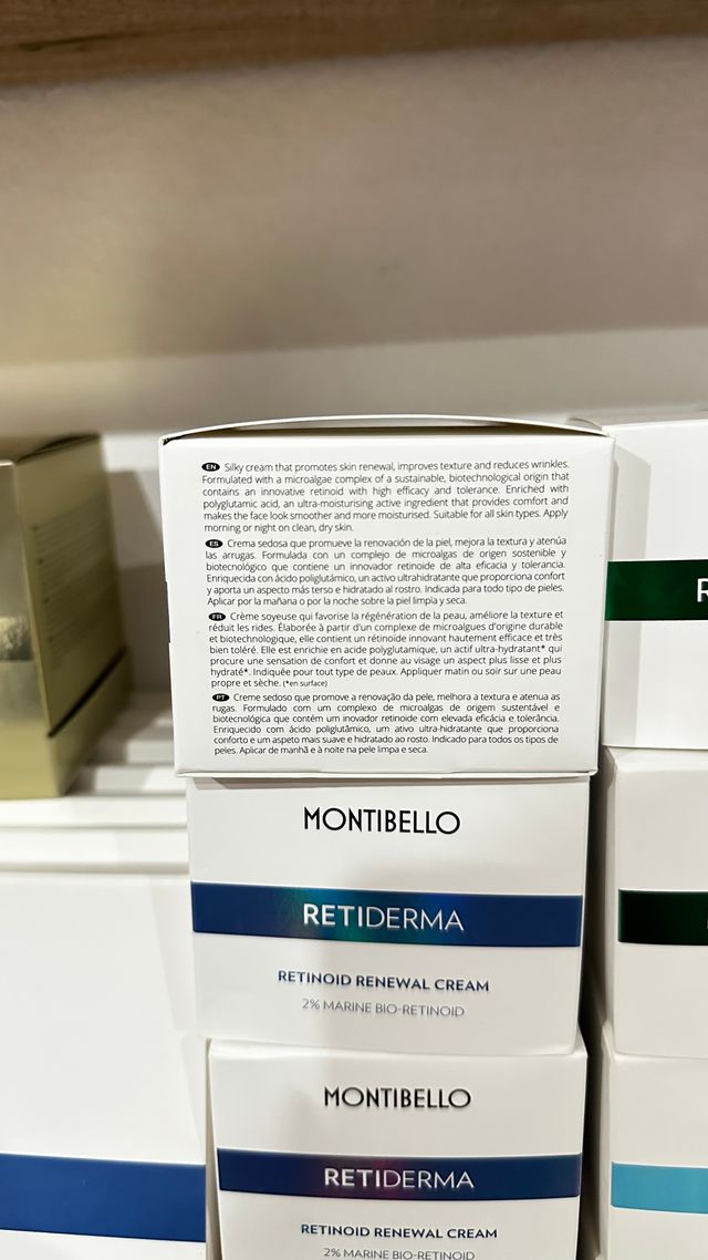 Crema Retinol Montibello Retiderma