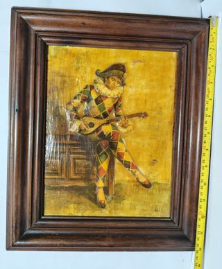 Cuadro Arlequín con Guitarra