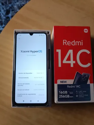 Xiaomi Redmi 14C 16GB/256GB Negro Nuevo
