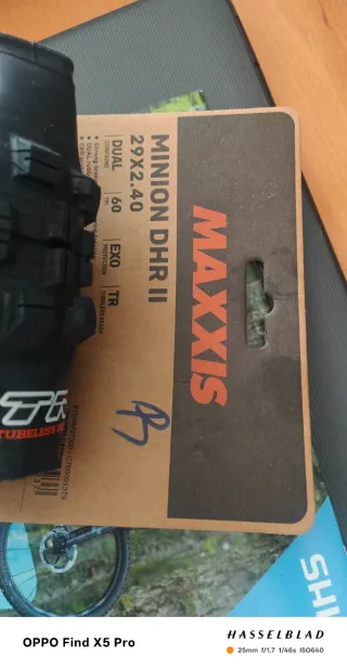 Cubierta Maxxis DHR II EXO 29.x2.40WT 50 psi