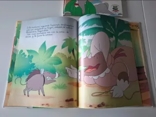 Libros Babar en pequeños amigos y concierto piano