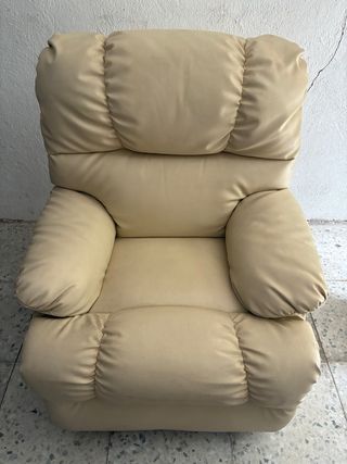 Sillón Relax Eléctrico Beige