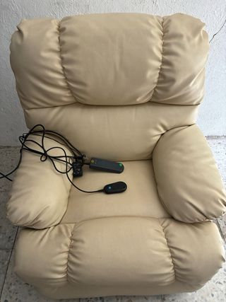 Sillón Relax Eléctrico Beige