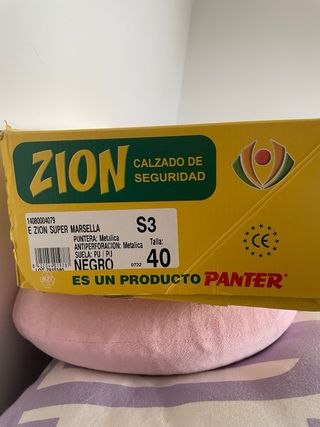 Zapatos de seguridad negros