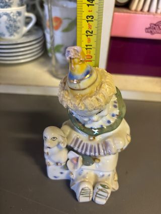 Figura decorativa de porcelana