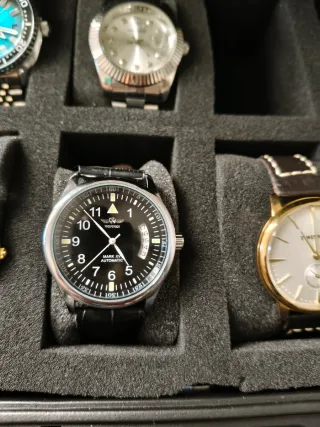 Lote de 5 relojes + maletín táctico