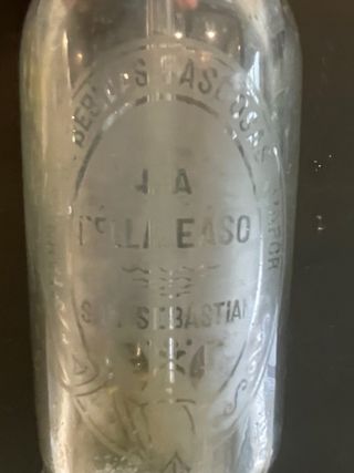 Botella Sifón Bella Easo San Sebastian